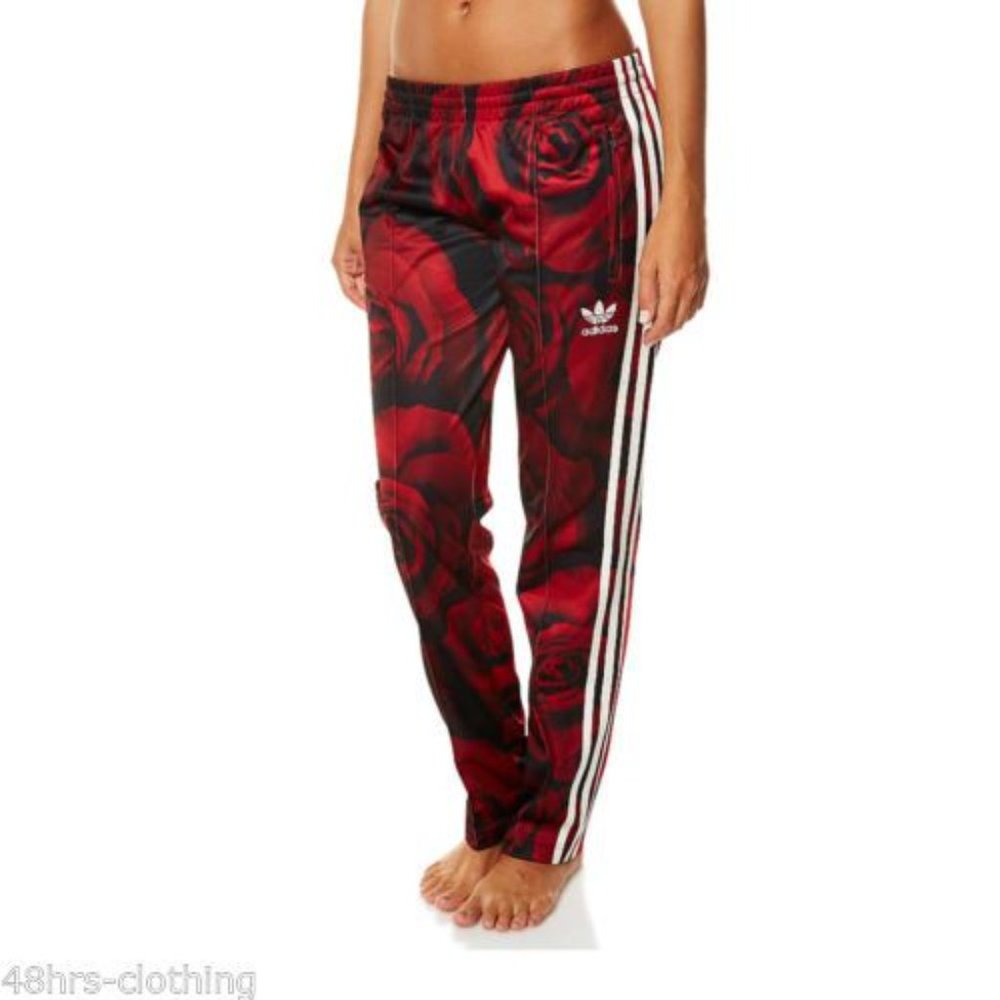 Adidas Originals Women's Red Clash Track Pants Size Small AC2110